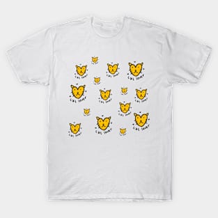 Cat Lover Pattern T-Shirt